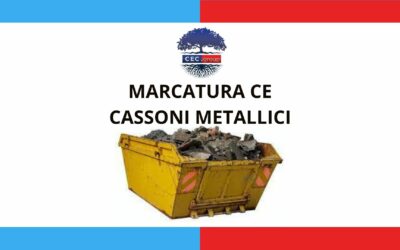 Marcatura CE cassoni metallici