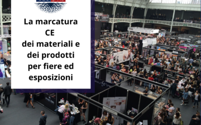 Marcatura CE materiali per fiere ed esposizioni