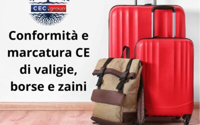 Conformità valigie, borse e zaini