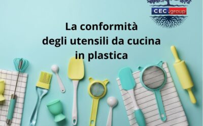 Conformità degli utensili per cucina in plastica