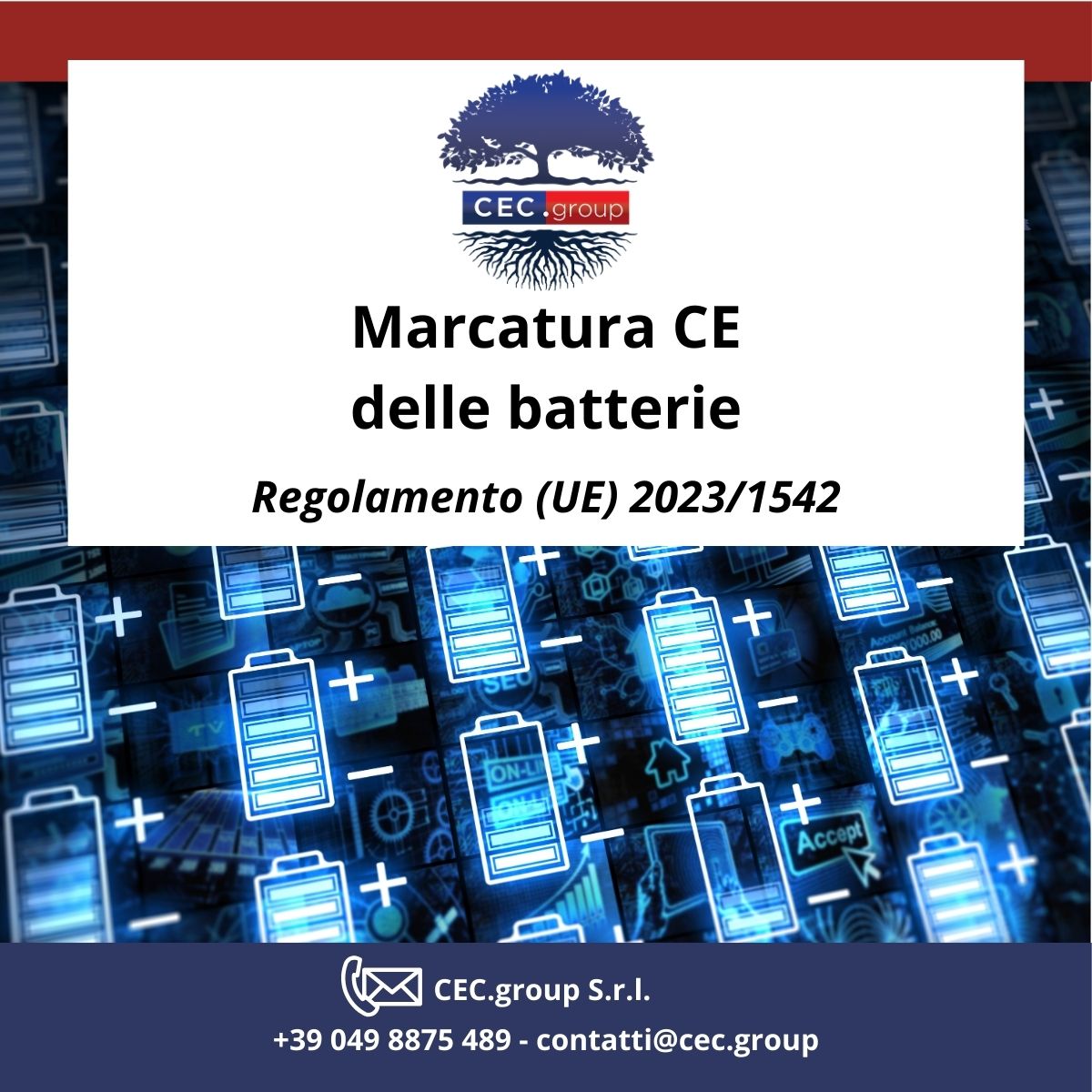 marcatura ce delle batterie