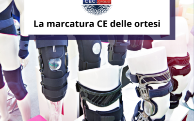 Marcatura CE ortesi