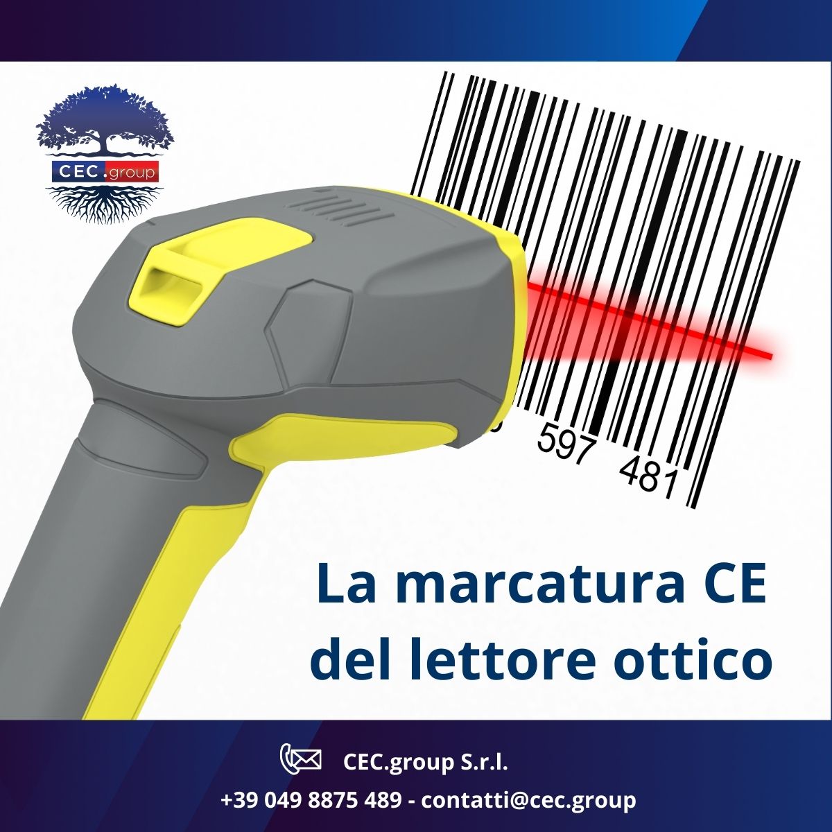 marcatura ce del lettore ottico