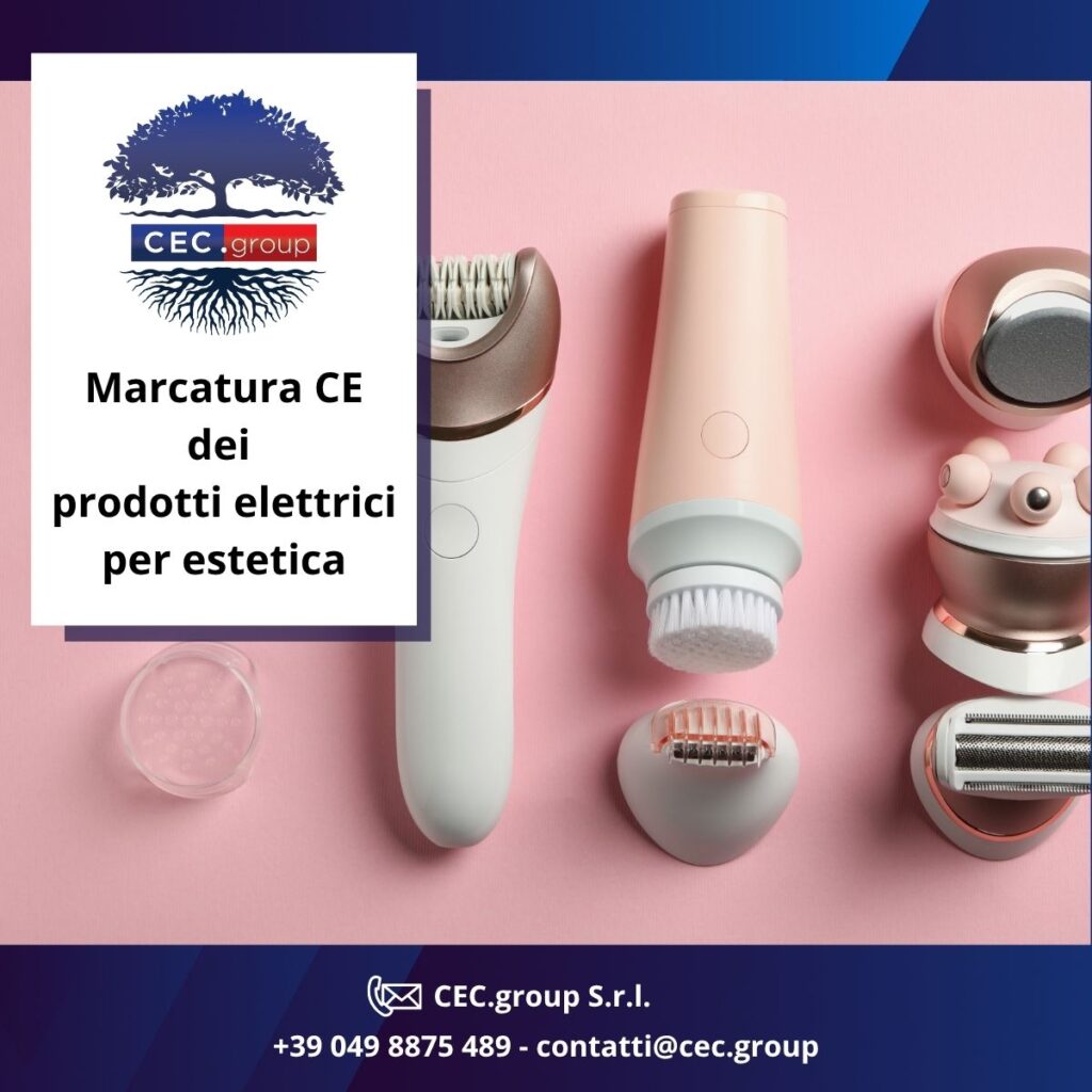 marcatura ce dei prodotti elettrici per estetica