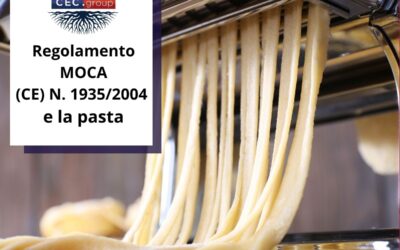 Regolamento MOCA e la pasta