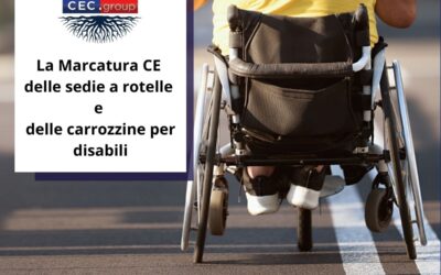 Marcatura CE delle sedie a rotelle e delle carrozzine