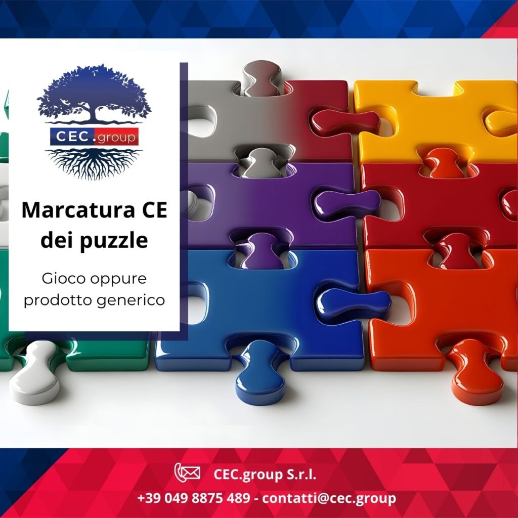 marcatura ce dei puzzle