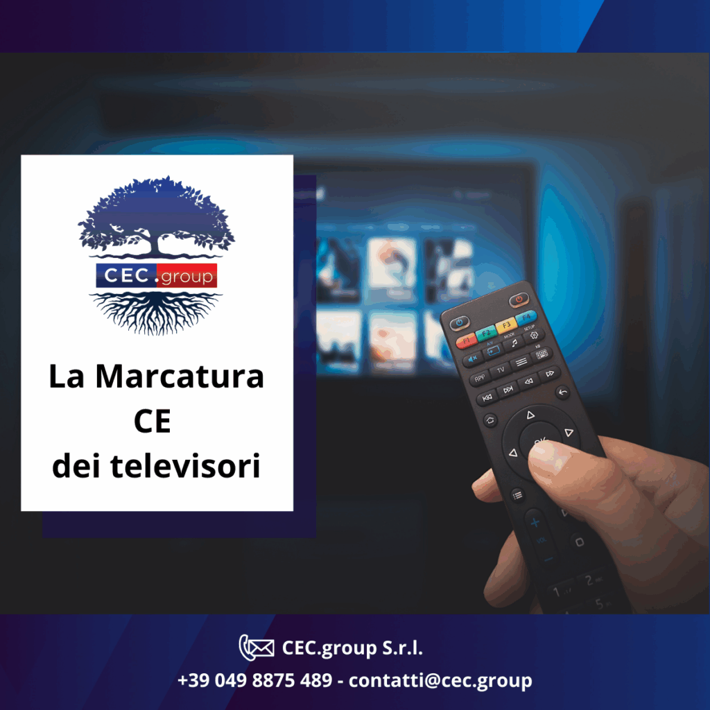 La marcatura CE dei televisori